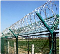 Airport Fence / Prison Fence / Wire Mesh Fence For Security Protection