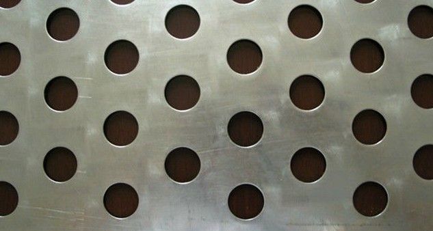 galvanized perforated metal sheet/hexagonal perforated metal sheet/rpll bending round hole meshes