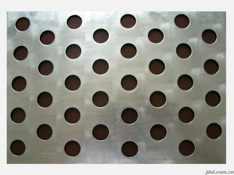 galvanized perforated metal sheet/hexagonal perforated metal sheet/rpll bending round hole meshes