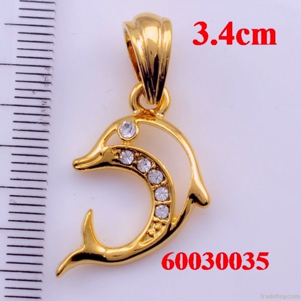 18k allah pendant