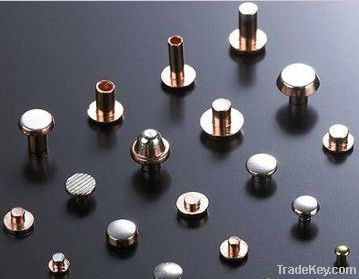 electrical contact rivets