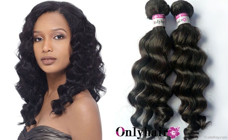 super   deal  product, indian  WAVY  virgin  remy  hair  extention