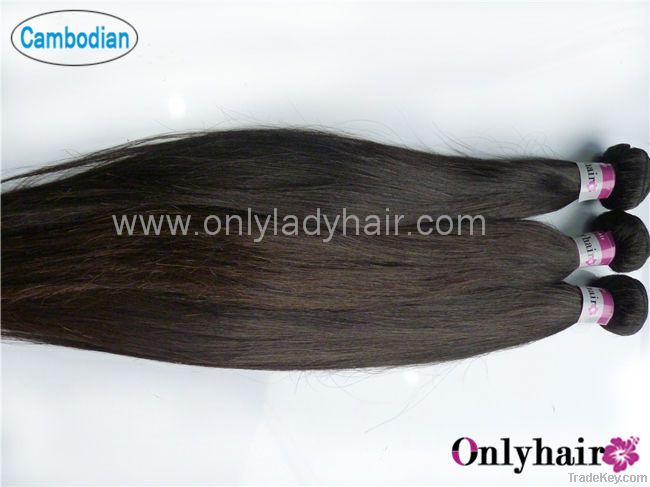 Hot Sale!!! Cambodian Virgin Hair Straight 10" To 30"