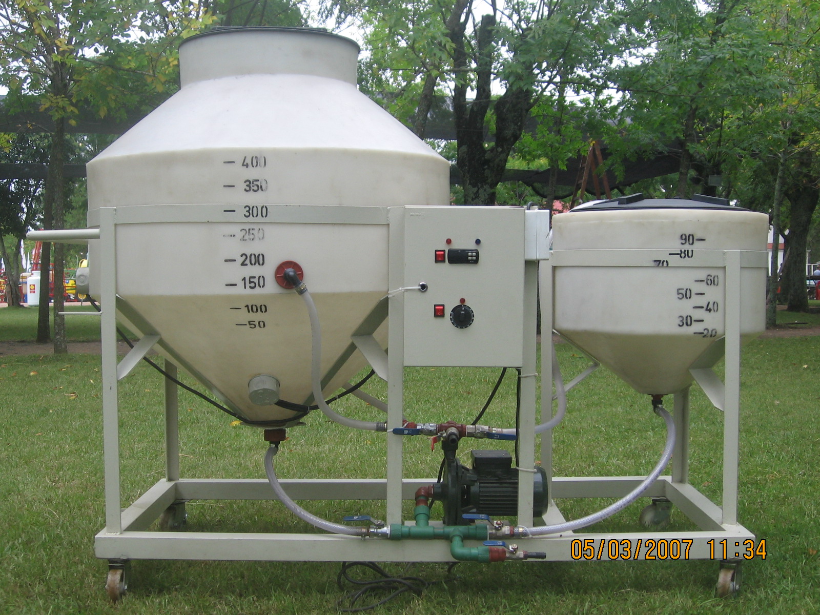 Portable biodiesel plant