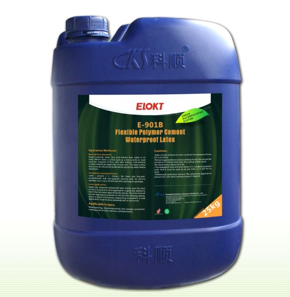 E-901B Flexible Polymer Cement Waterproof Latex