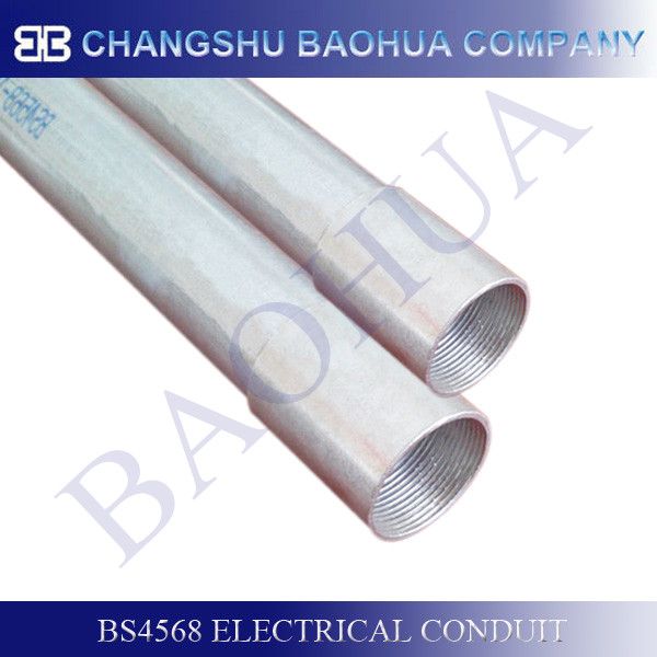 20mm 25mm 32mm BS4568 EMT Pipe Electrical Metallic Conduit