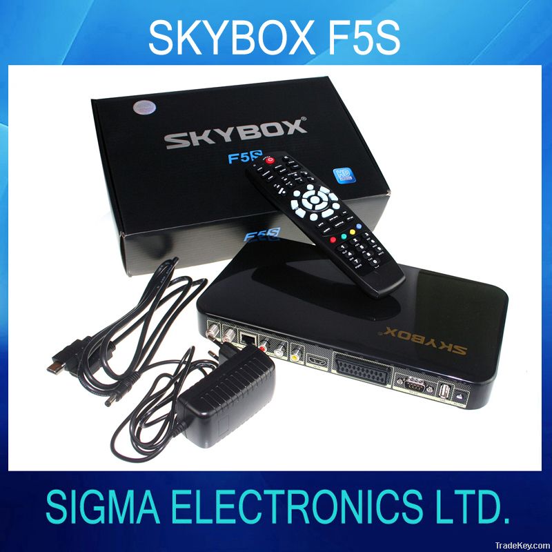 Skybox F5S satellite TV receiver with VFD Display usb wifi