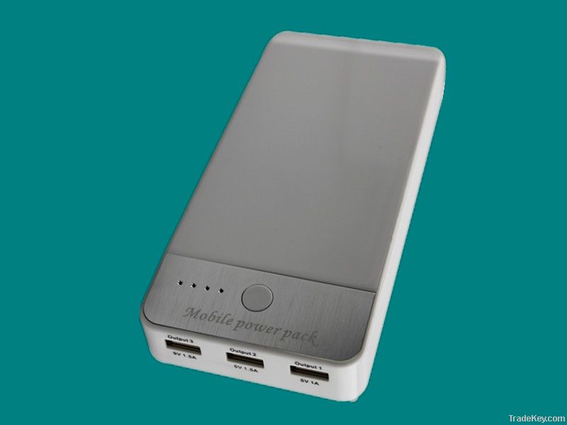 Portable High Capacity Dual USB Mobile Power Bank 22000mah Power Bank