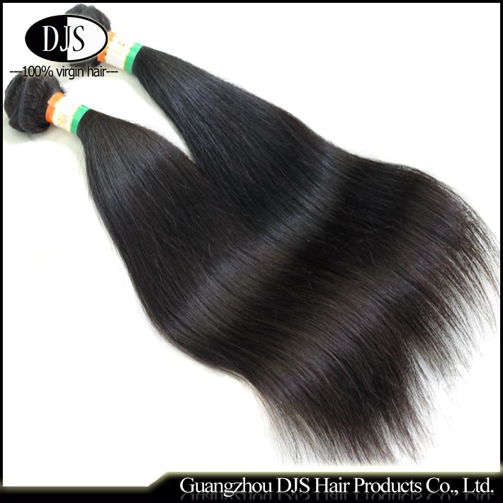 indian virgin hair natural straight human hair weft 