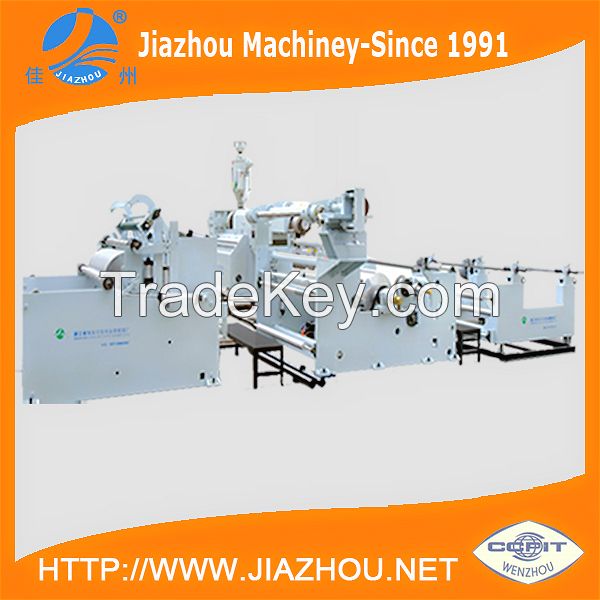 New Design One Side Single Screw T Die Automatic Heating Coating Extrusion Machine Line
