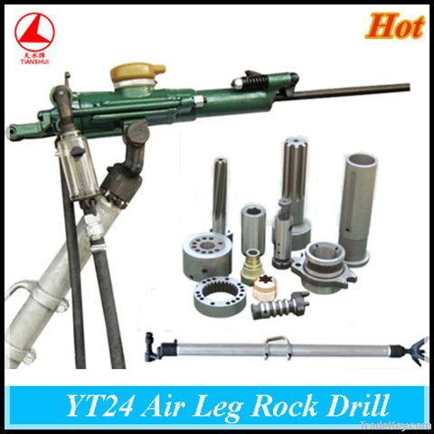 YT24 mining rock drilling tools for atlas copco rock drill