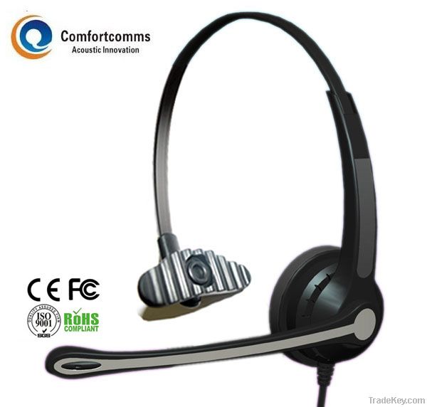 Professional Noise Cancelling Call Center Headset