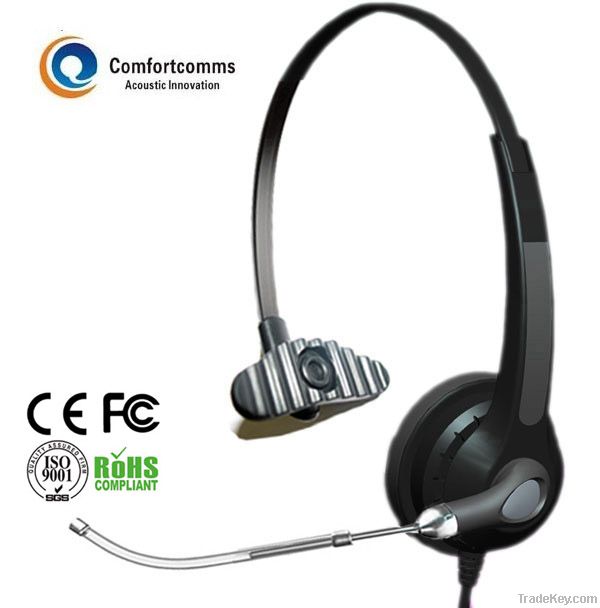 Professional Noise Cancelling Call Center Headset