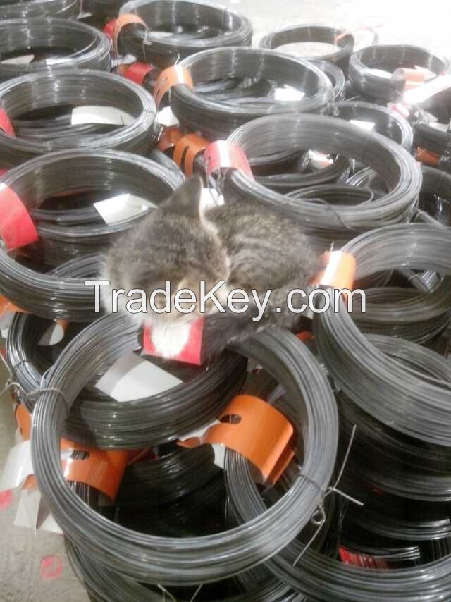 Black annealed stranded wire