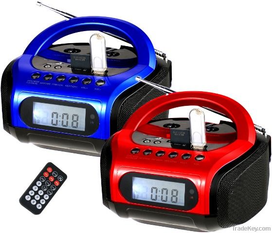 mp3 radio with usb sd lcd display