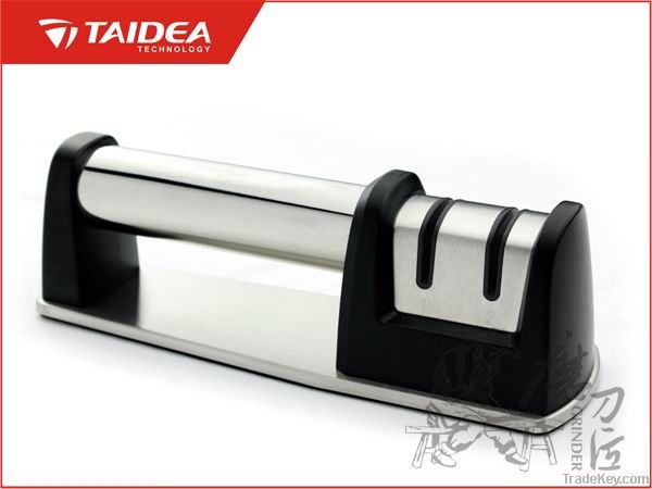 knife sharpener with diamond and ceramic wheels(T1007DC)