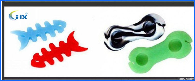 2013Fashionable Silicone Earphone Cable Winder