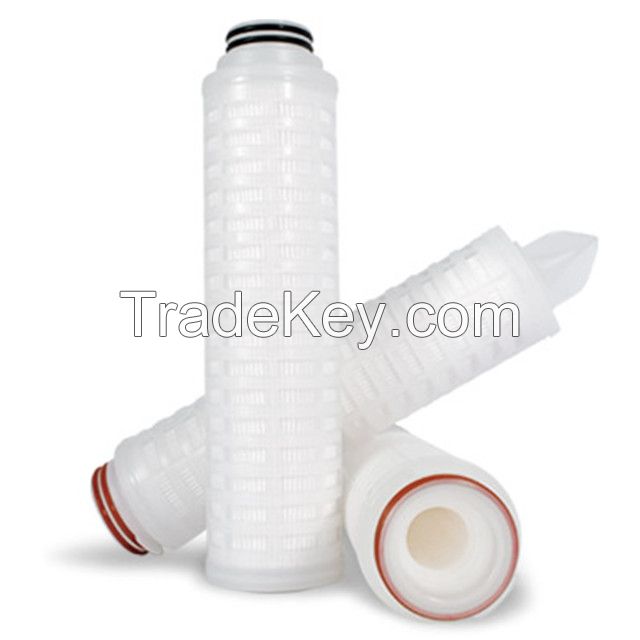 Hydrophobic PTFE Membrane Filter Cartridge Sterilizing Grade Filter for Air/Gas Filtration