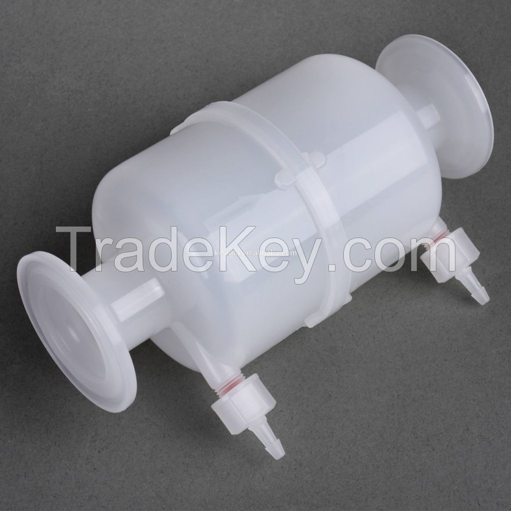 PP/PES/PTFE/PVDF/Nylon Membrane Capsule Filter for Small Batch Filtration of Liquids and Gases