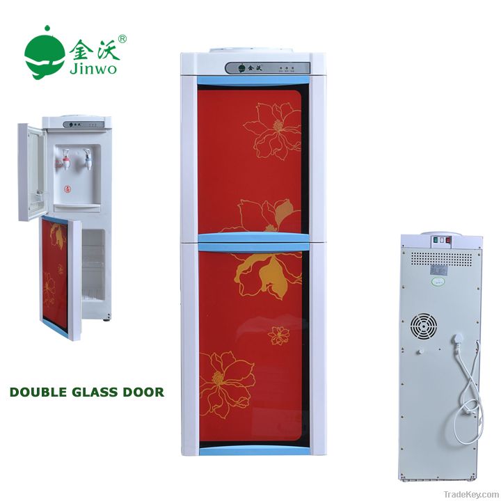 S|tanding  hot and cold Water Dispenser with ozone sterilizer cabinet