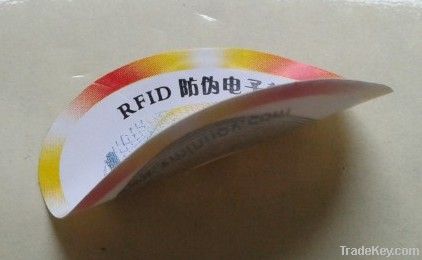 13.56MHZ RFID HF fragile and anti-fake tag