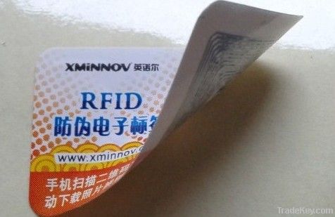 RFID HF fragile and anti-fake tag ISO14443 / ISO15693