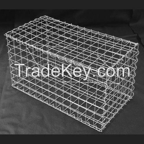 Galvanized Welded Gabion Boxes For Retaining Wall