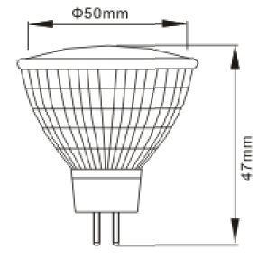 3W 60pcs SMD3528 LED GU10 spot light bulb with CE