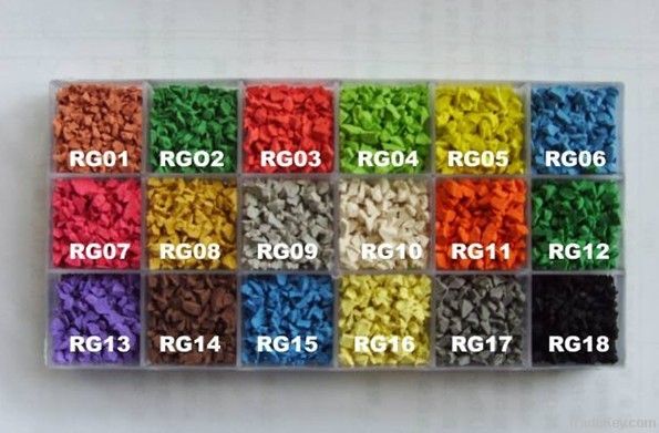 Multi-colored EPDM Granules For Sports Area