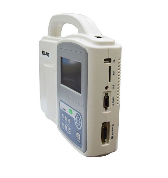 Color touch screen 6 channel ECG, ECG-8110