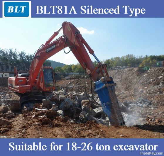 BLT81A Silenced type hydraulic breaker for excavator