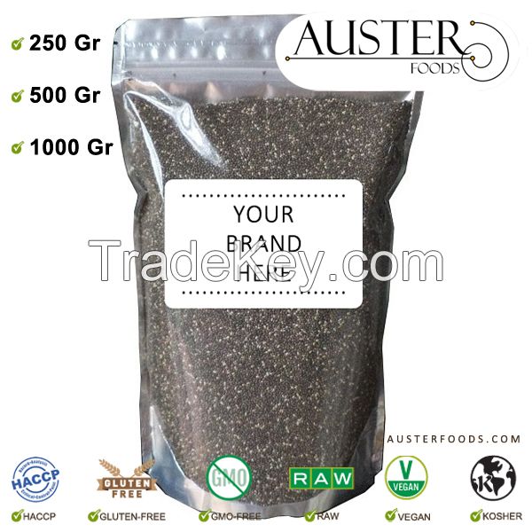 Chia Seeds Private label - 500 Gr / 1.10 Lbs