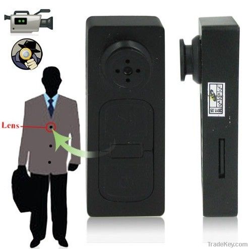 Button camera with 5M Pixels , mini spy camera