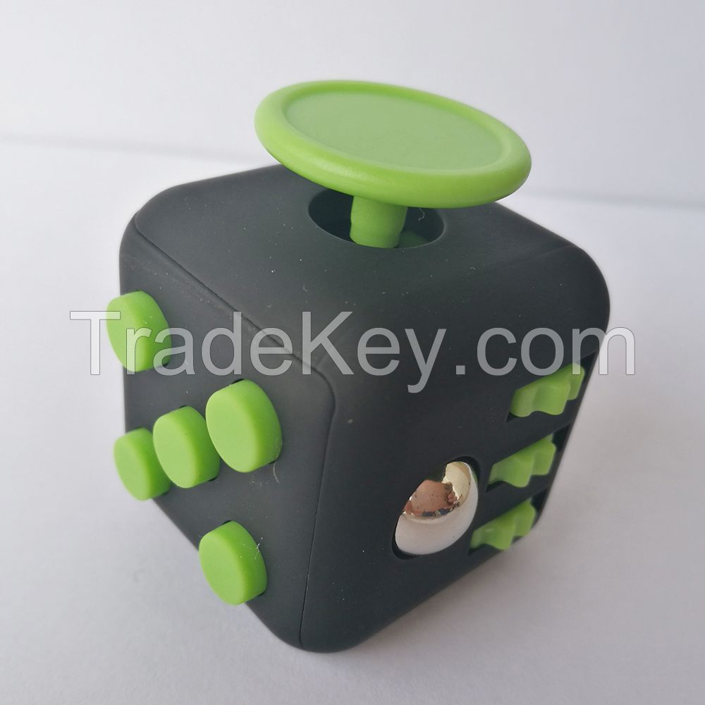 2017 hot sale fidget toys EDC/ADHD stress reliever fidget cube for Adults and Children