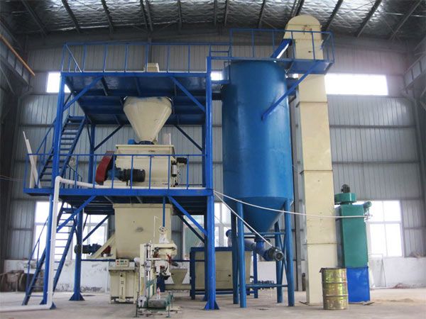 5-60t/h Dry Mortar Production Line In Tile Adhesive Machinery With New Design