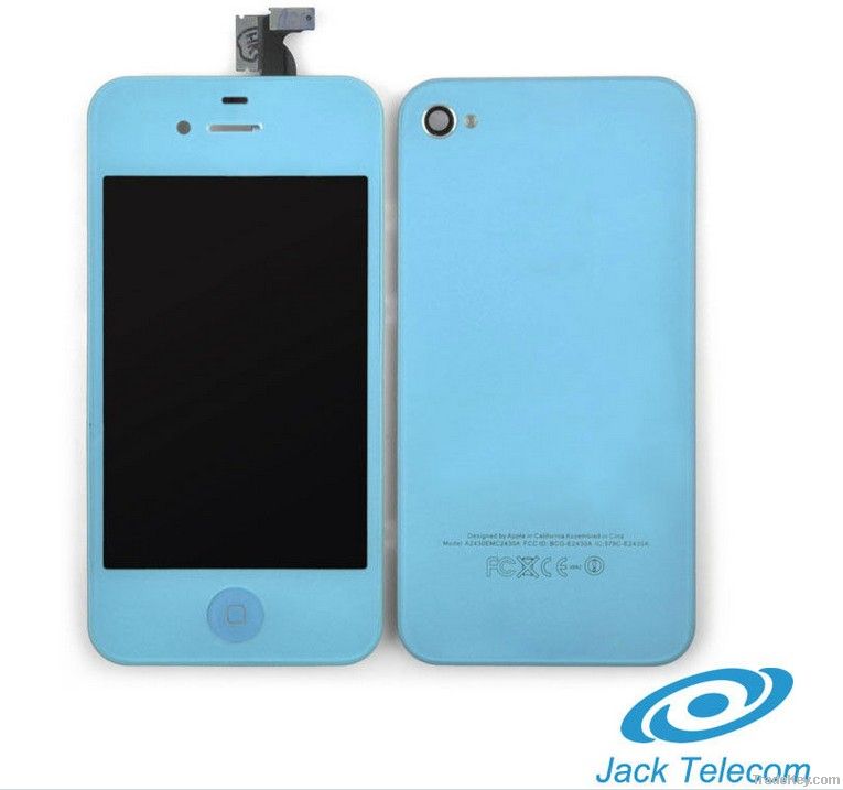 for iphone 4 lcd with touch screen back cover full kits