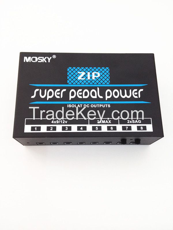 ZIP Isolated Pedal Power Supply guitar pedal power supply
