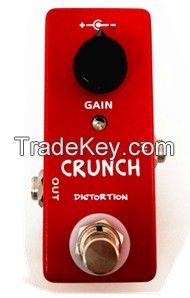 Crunch Distortion mini guitar effect pedal