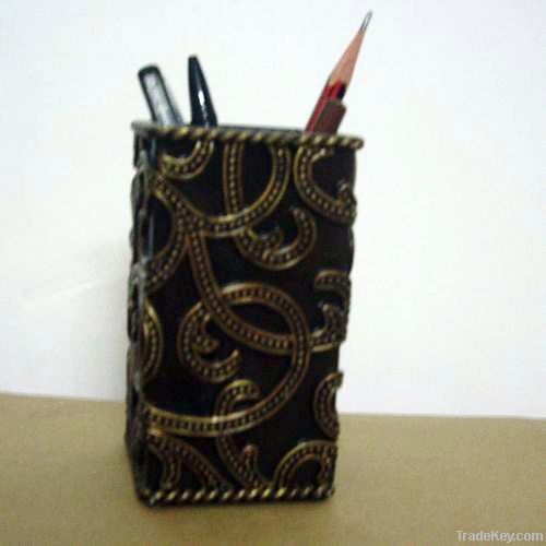 Polyresin Customized Pen Holder Promotion Items