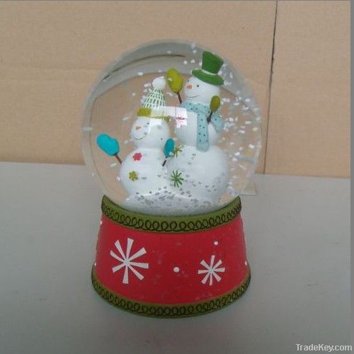 Polyresin Souvenir Snow Globe