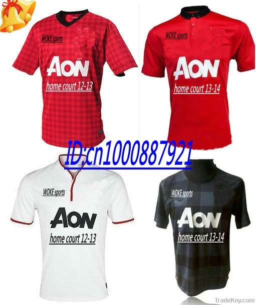 Manchester United home 12-13-14 home and away Thai version of soccer j