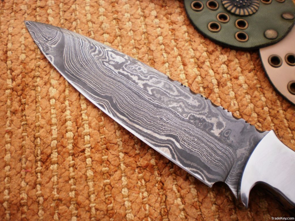 Damascus Multi Functional Knife