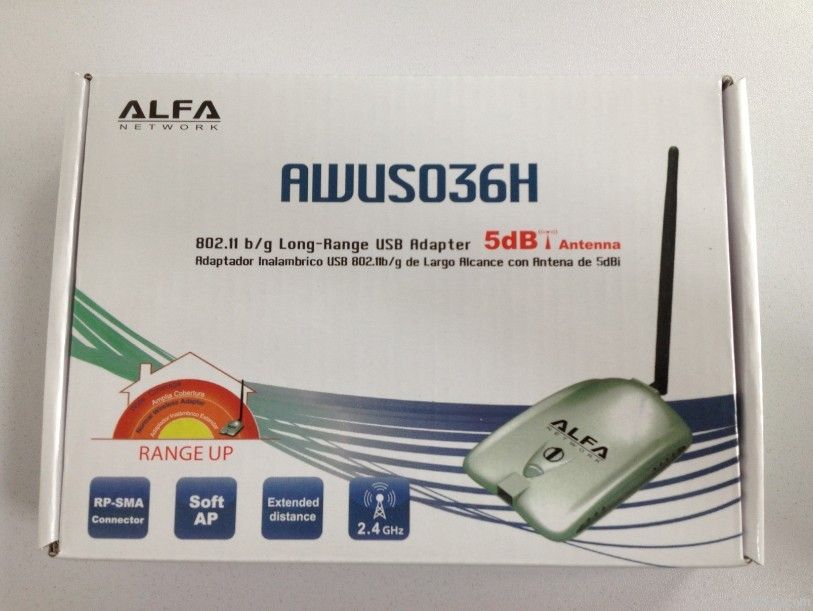 Latest High Power ALFA Wireless Network Adapter AWUS036H 1000mW wifi u