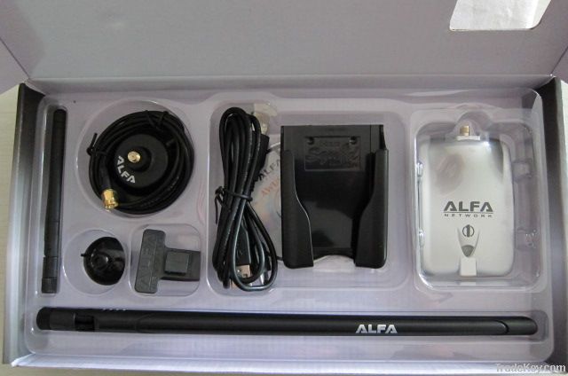 High power Luxury Alfa High Power Adapter Realtek8187L Chipset 2dB and