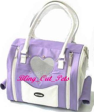 PURPLE LAVENDER PETCARE Pets SMALL DOG CAT Carrier Bag