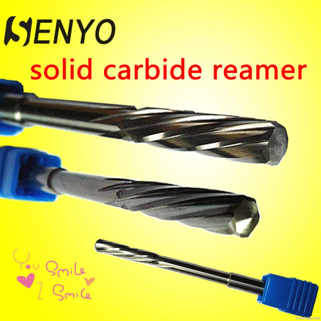 senyo-solid carbide tools straight shank reamer/cnc cutter thread mill