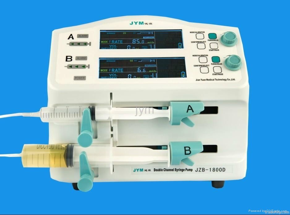 Medical Double channel Syringe pump