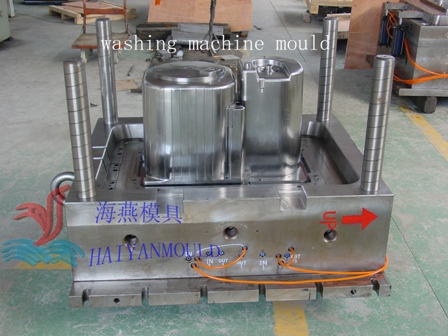 two-tubs washing machine plastic injection mould