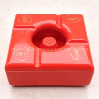 plastic melamine ashtray for promotional gift