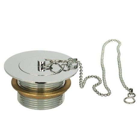 1 1/2'' Bath Waste Short Tailed Unslotted Including Metal Plug & Ball Chain